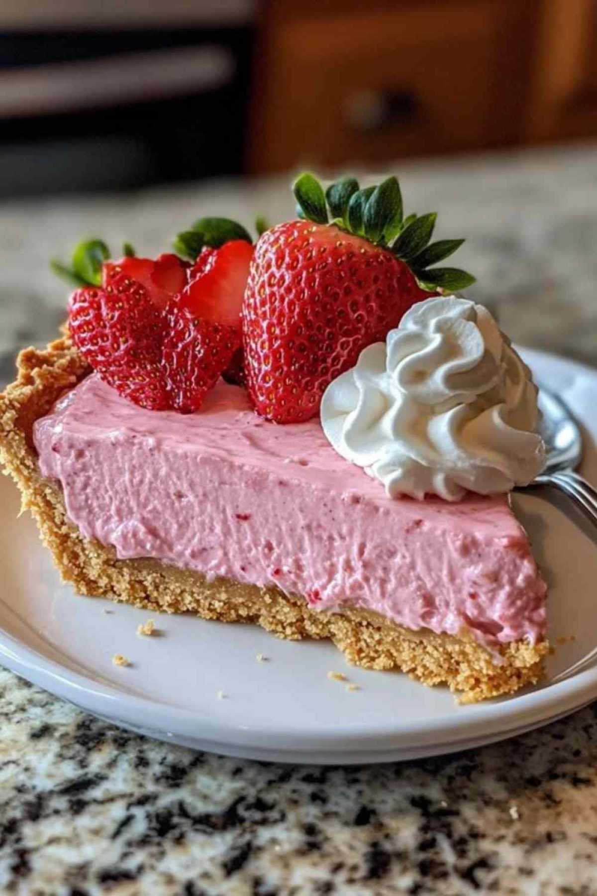 Bereidingsproces van aardbeien-crème taart