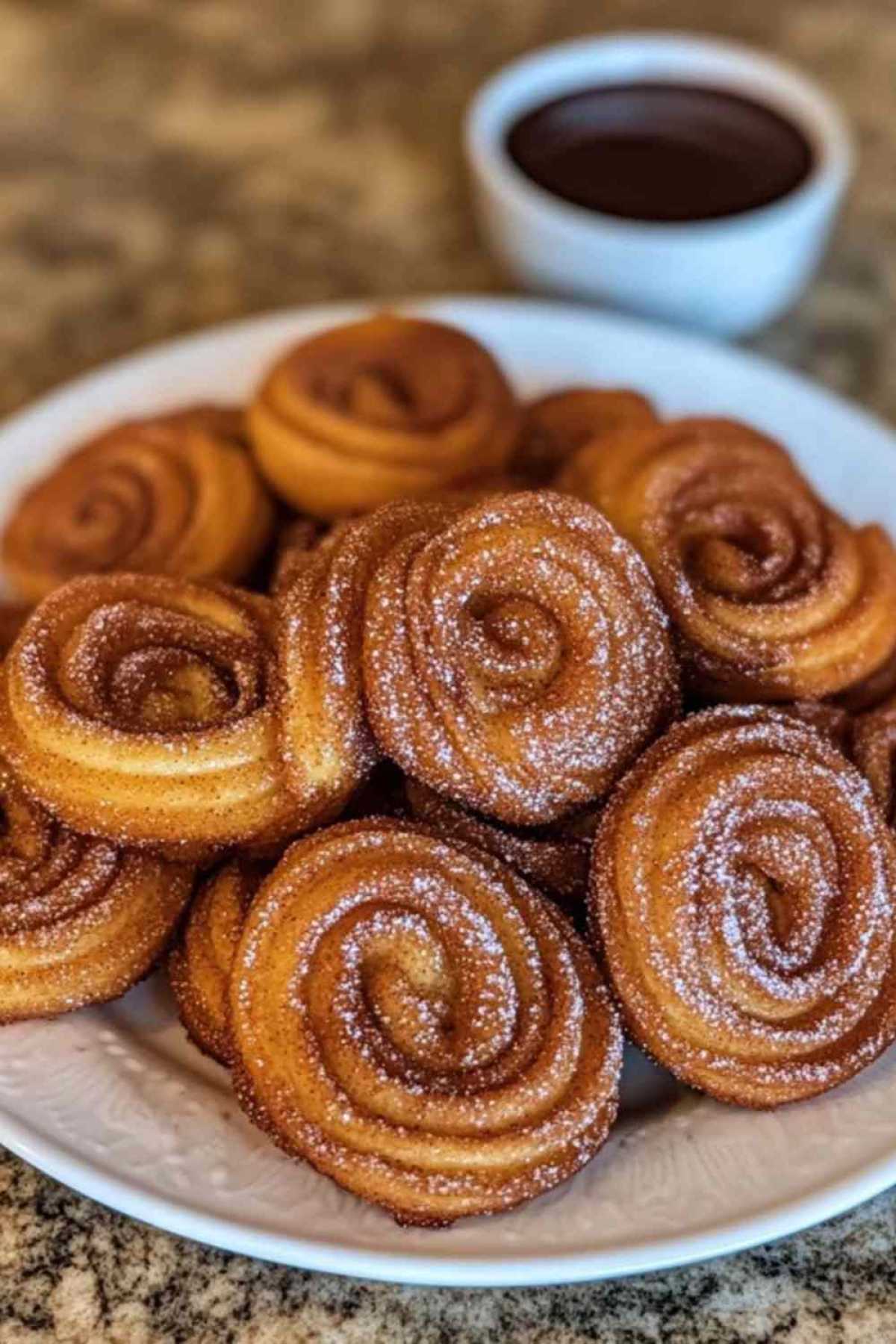 Het bereiden van churro-boullen deeg