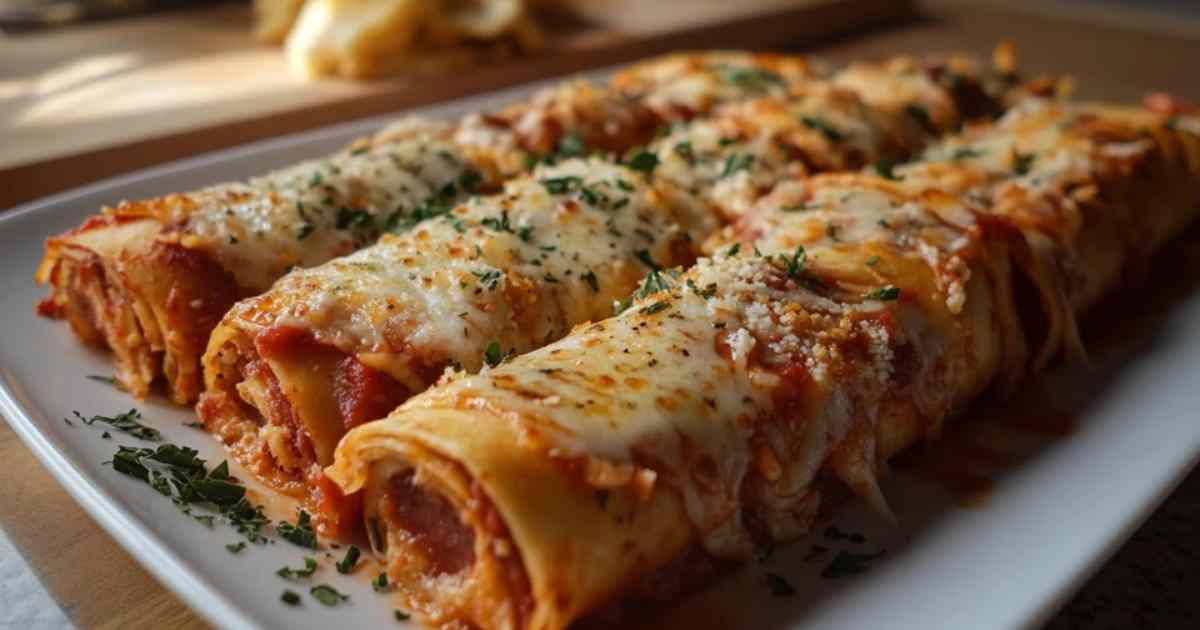 Stap-voor-stap bereiding van pizzarollen