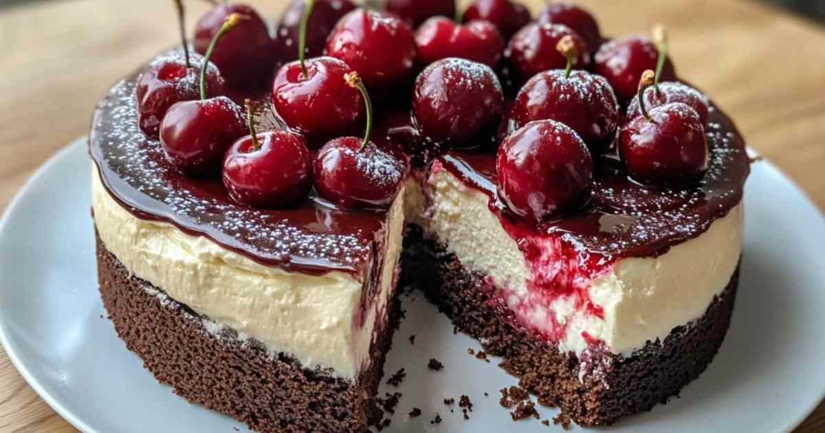 Bereiding van Schwarzwälder Käsekuchen