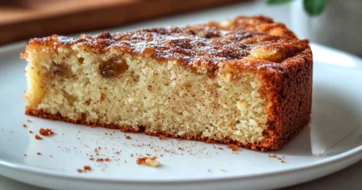 Bereiding van bananencake beslag met havermout