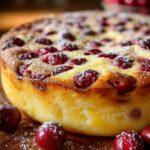 Bereiding van kersenclafoutis beslag
