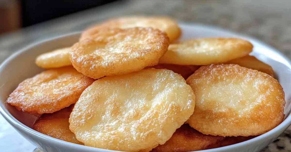 Deeg voor Indiaas gebakken brood wordt uitgerold tot ronde schijven