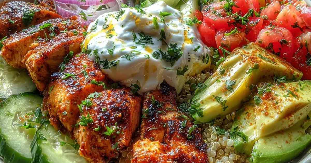 Hähnchen braten für Kebab Bowl Rezept