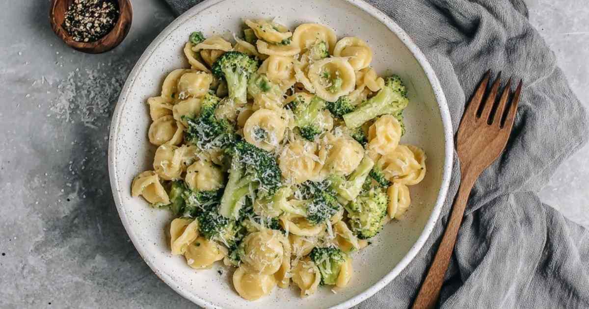 One Pot Pasta mit Brokkoli