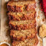 Bananenbrot Teig in Kastenform vor dem Backen
