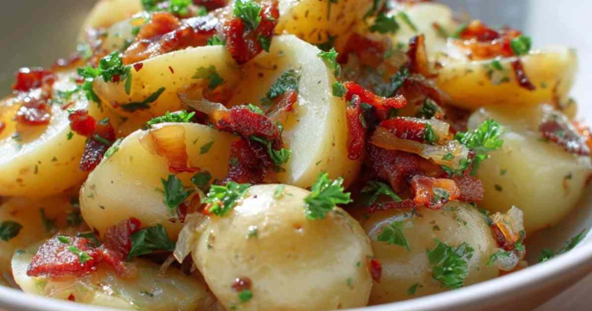 Warme-Aardappelsalade-met-Spek-Recept