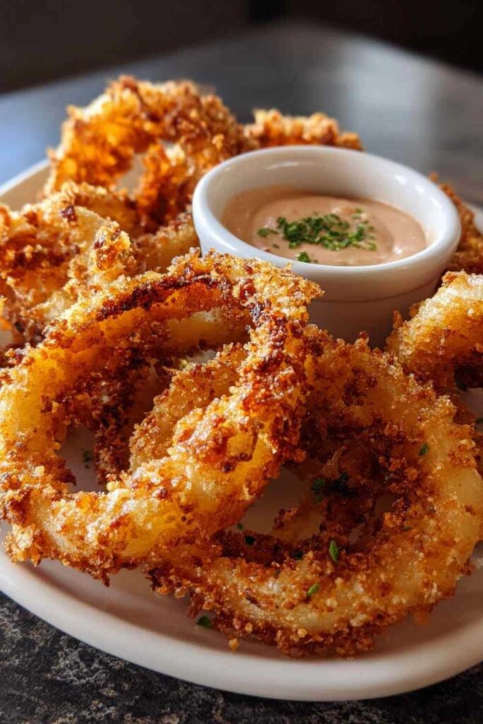 Air Fryer Zwiebel-Ringe