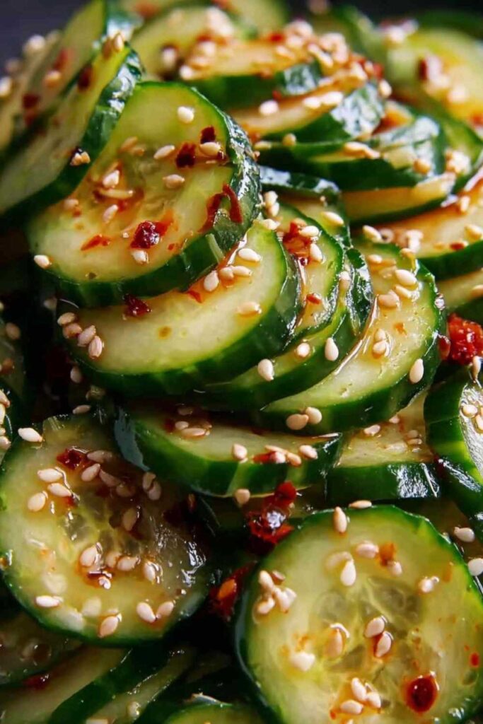 Asiatischer Gurkensalat