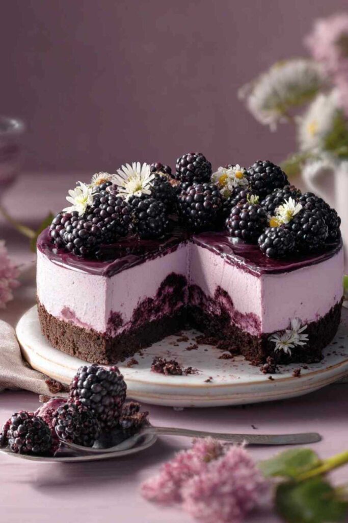 Brombeer-Joghurt-Torte