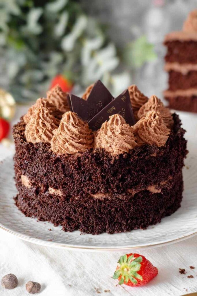 Einfache Schokotorte