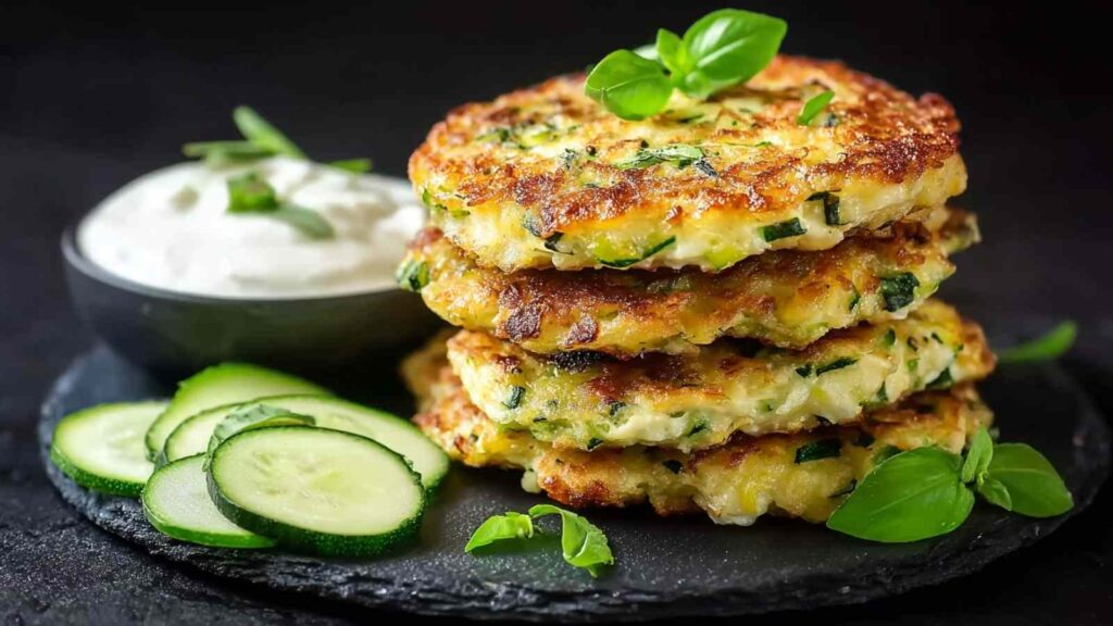 Zucchini-Puffer