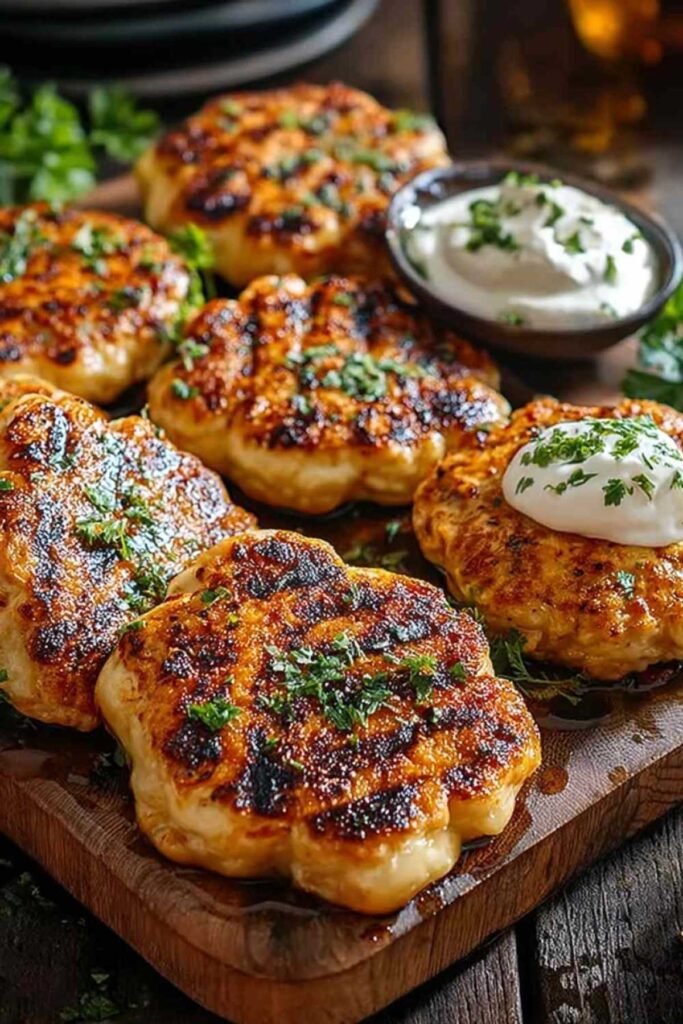 Scharfe Gegrillte Blumenkohlsteaks
