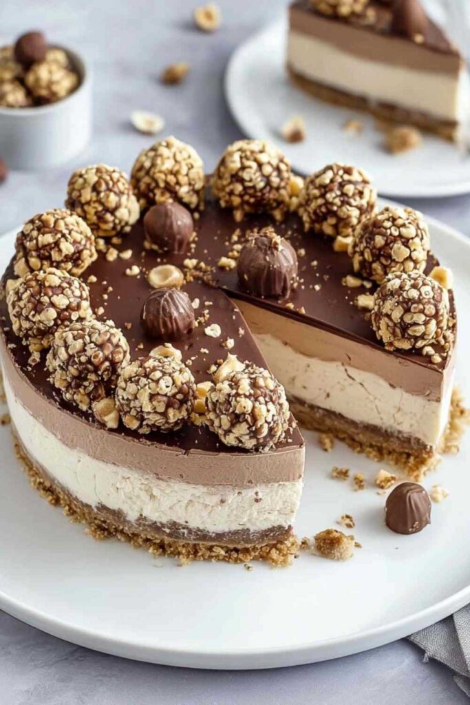 Ferrero Rocher Torte ohne Backen