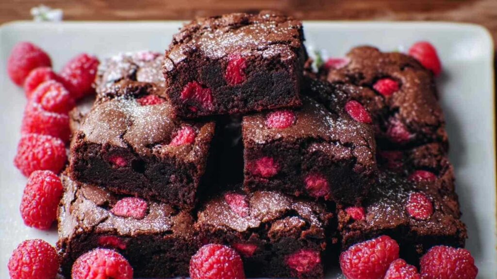 Himbeer-Brownies Rezept