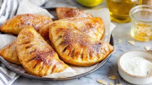 Apfeltaschen Quark-Öl-Teig