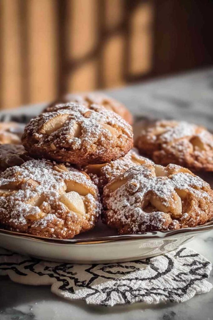 Gesunde Apfel-Hafer-Kekse