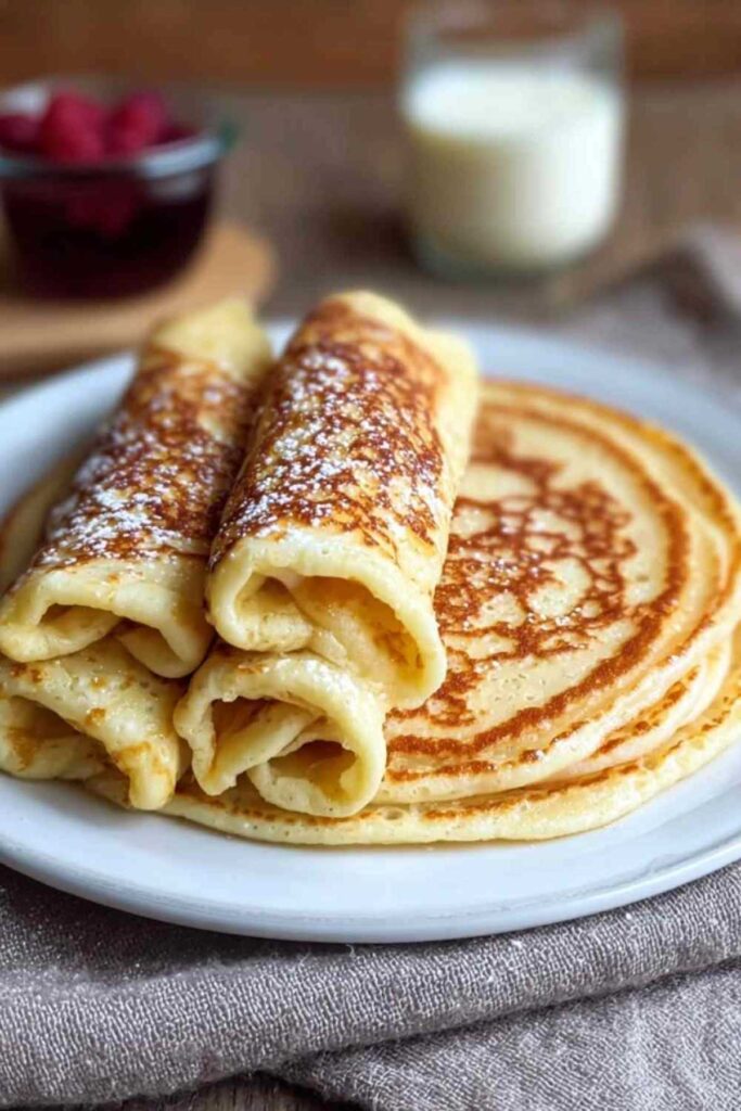 Quark Pfannkuchen ohne Mehl