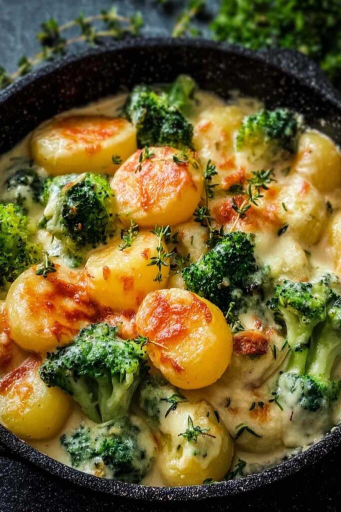 Cremige Brokkoli-Kartoffeln
