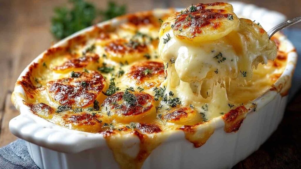 Cremiges Kartoffelgratin Rezept