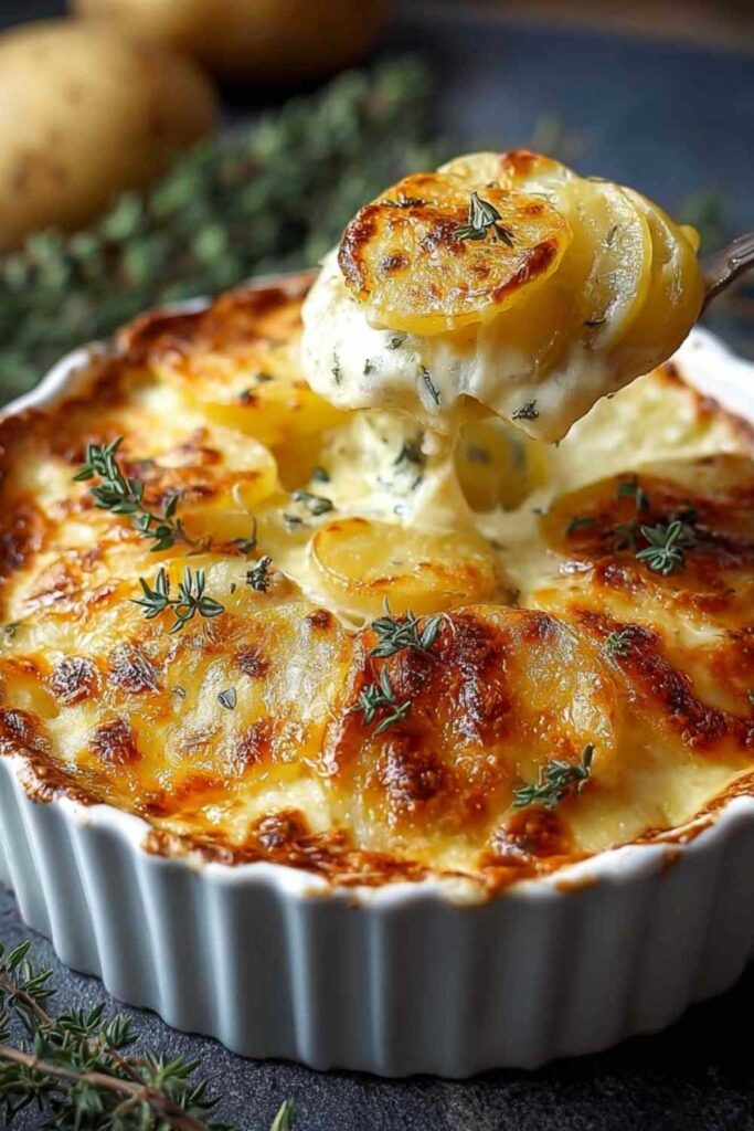 Cremiges Kartoffelgratin Rezept