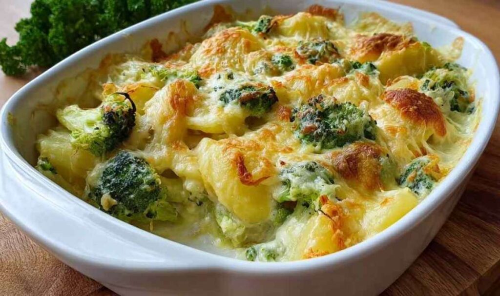 Herzhaft & Cremig: Kartoffel-Brokkoli-Auflauf