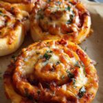 Pizzaschnecken – Knusprig, Würzig & Schnell gemacht