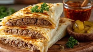 Yufka-Teig mit Fleisch – Einfaches türkisches Rezept