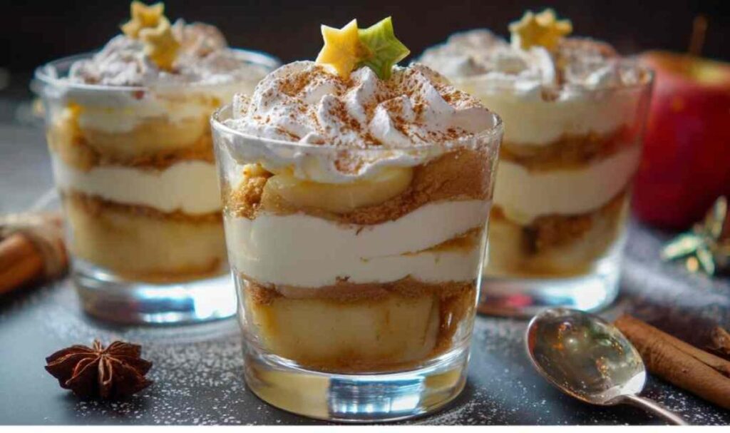 Apfel Tiramisu Dessert