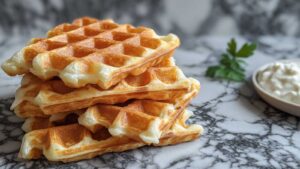 Käsewaffeln – Einfaches Low Carb Rezept