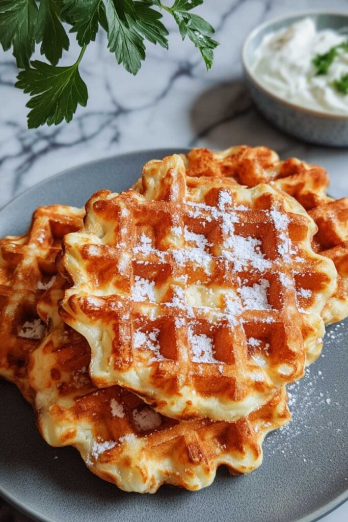 Käsewaffeln – Einfaches Low Carb Rezept