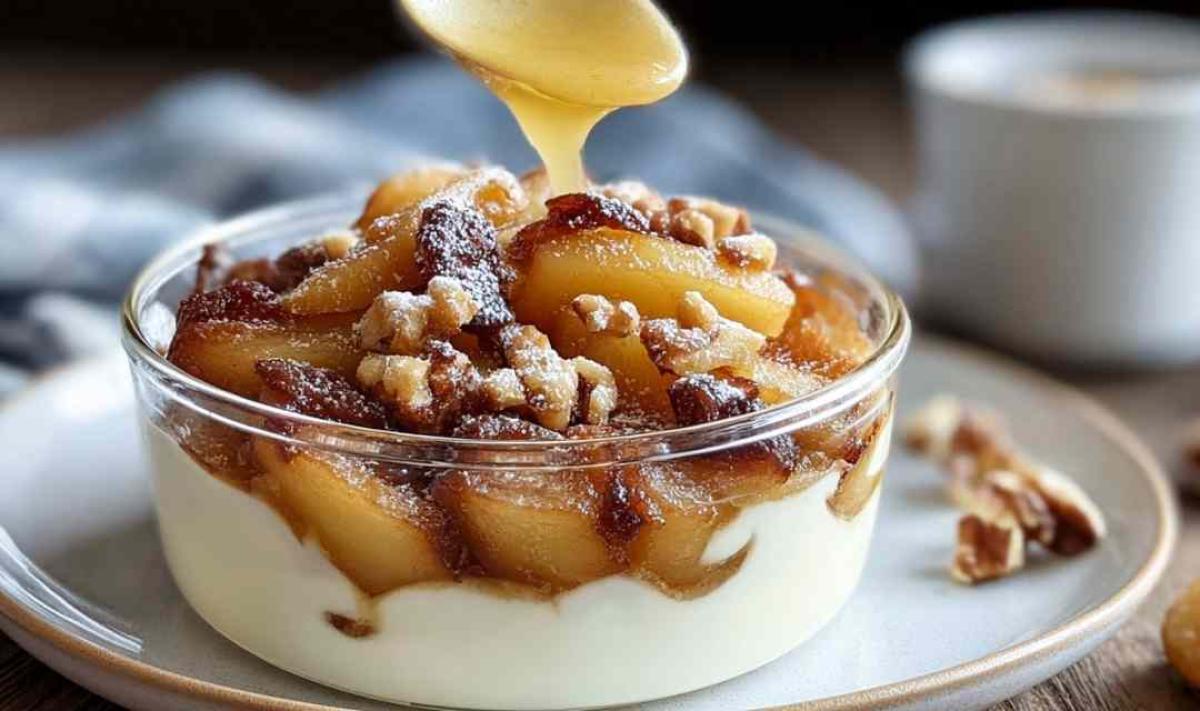 Bratapfel Dessert – Klassisches Winterrezept mit Walnüssen