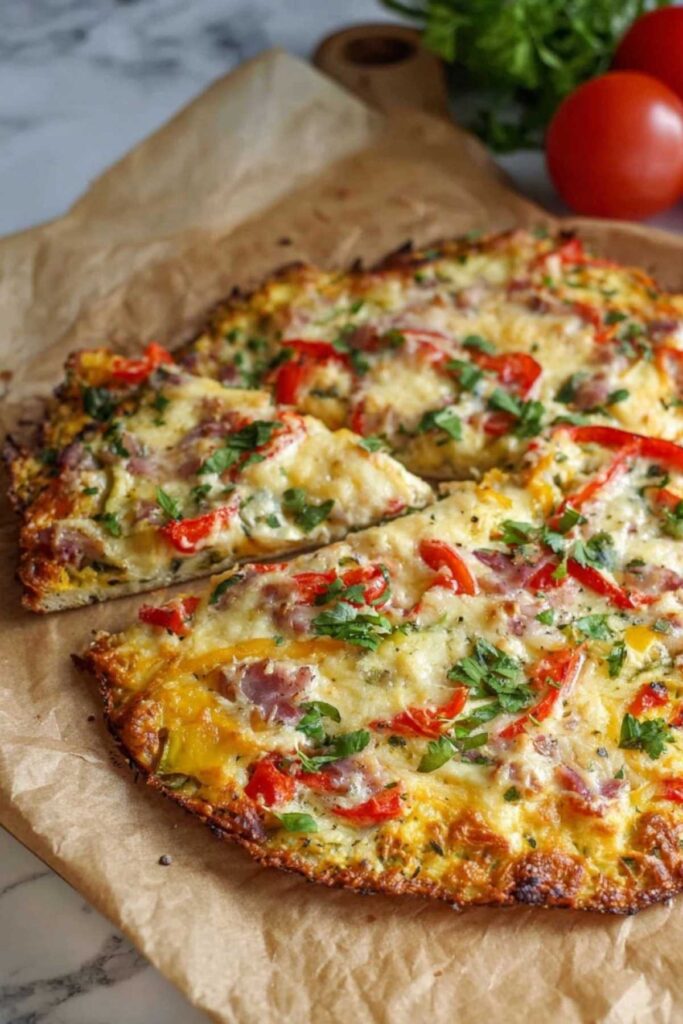 Low Carb Schüttelpizza
