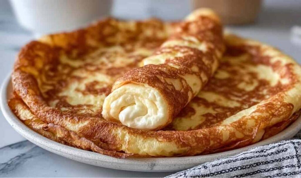 Quark-Pfannkuchen ohne Mehl