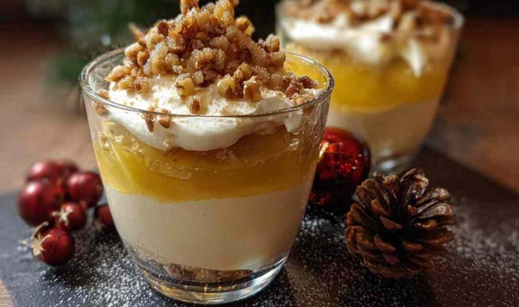 Zimtcreme mit Apfelmus