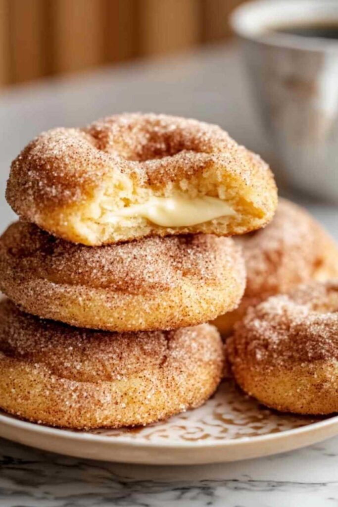 Churro Cheesecake Cookies