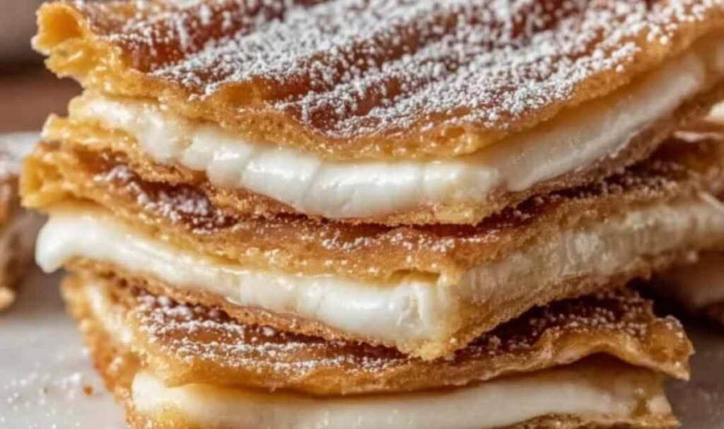 Frisch gebackenes Churro-Cracker-Candy mit Zimt-Zucker auf Backpapier