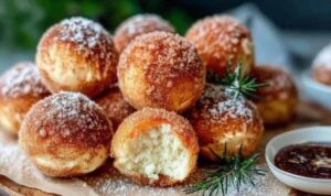 Churro-Käsekuchen-Kugeln Rezept