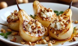 Geröstete Birnen mit Honig (1)