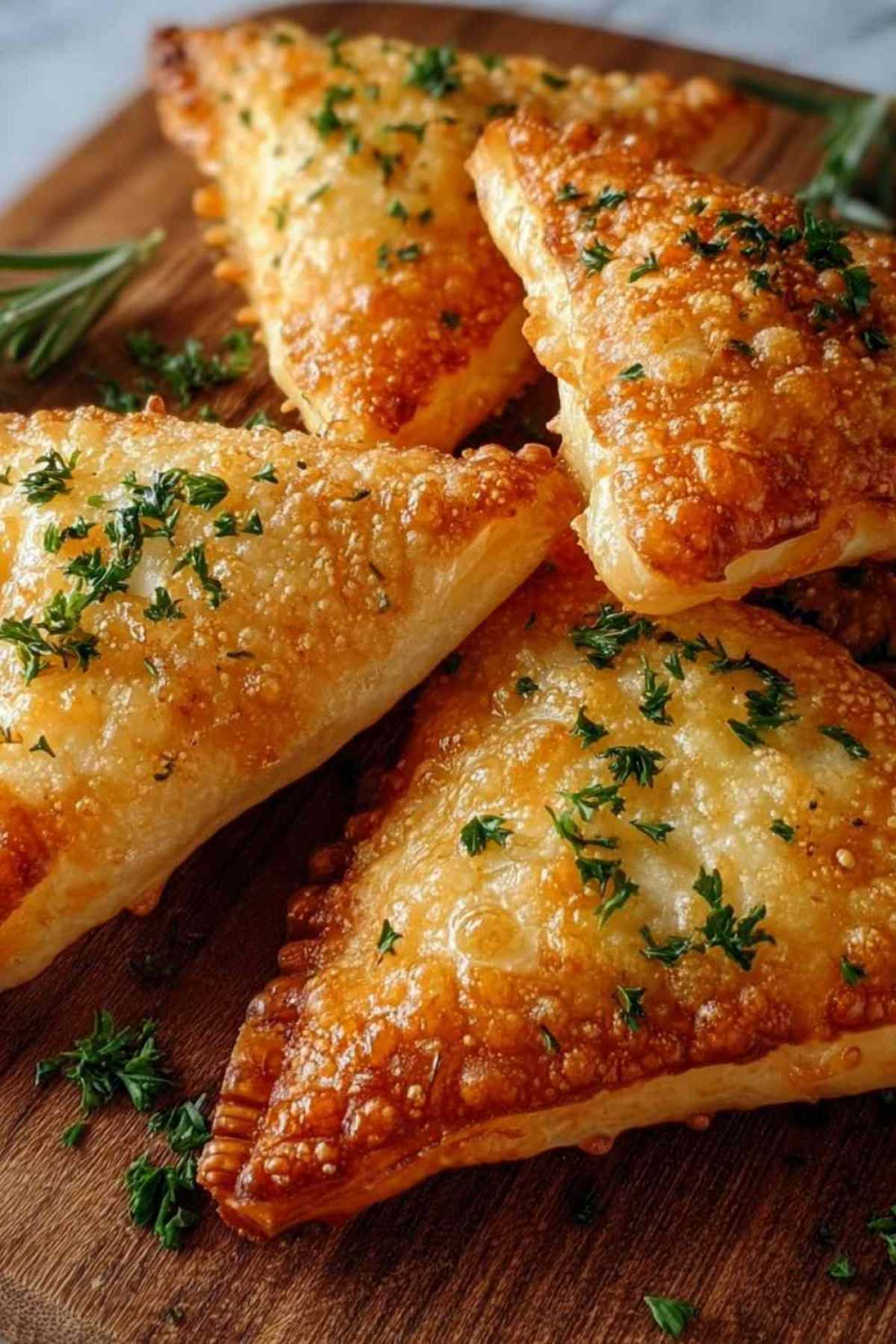 Knusprige Käsedreiecke Rezept