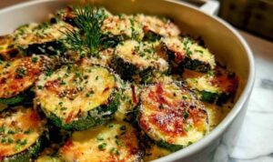 Knusprige Ofen-Zucchini