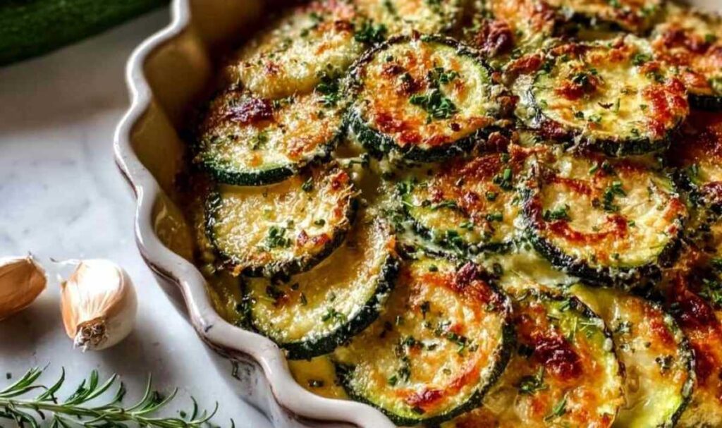Knusprige Ofen-Zucchini
