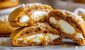 Kürbis-Käsekuchen-Kekse