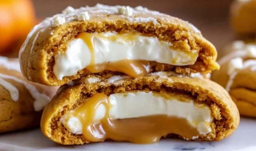 Kürbis-Käsekuchen-Kekse