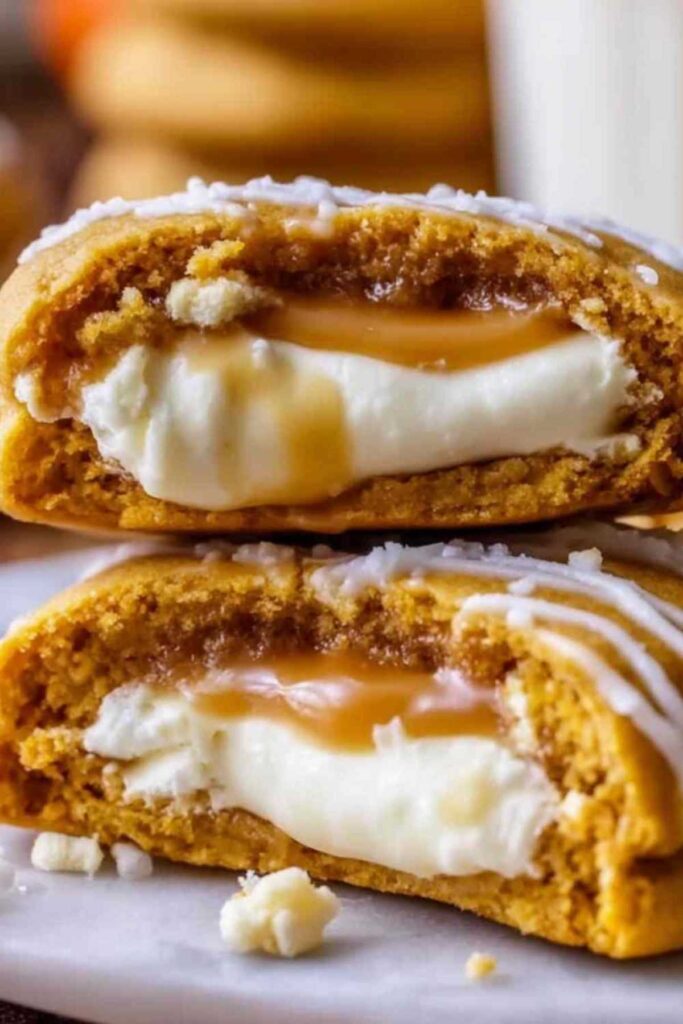 Kürbis-Käsekuchen-Kekse