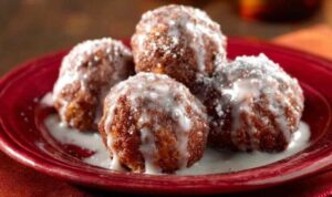 Lebkuchen-Bällchen zu Weihnachten