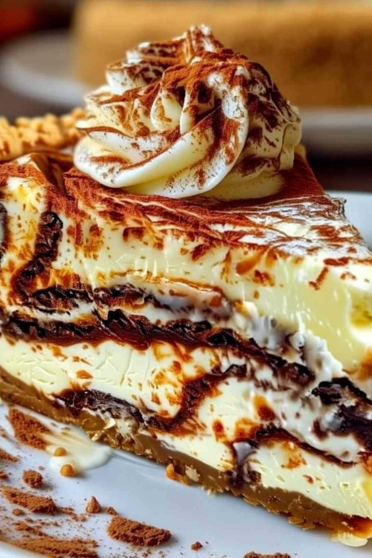 Nutella-Torte mit Mascarponecreme & Haselnuss-Boden