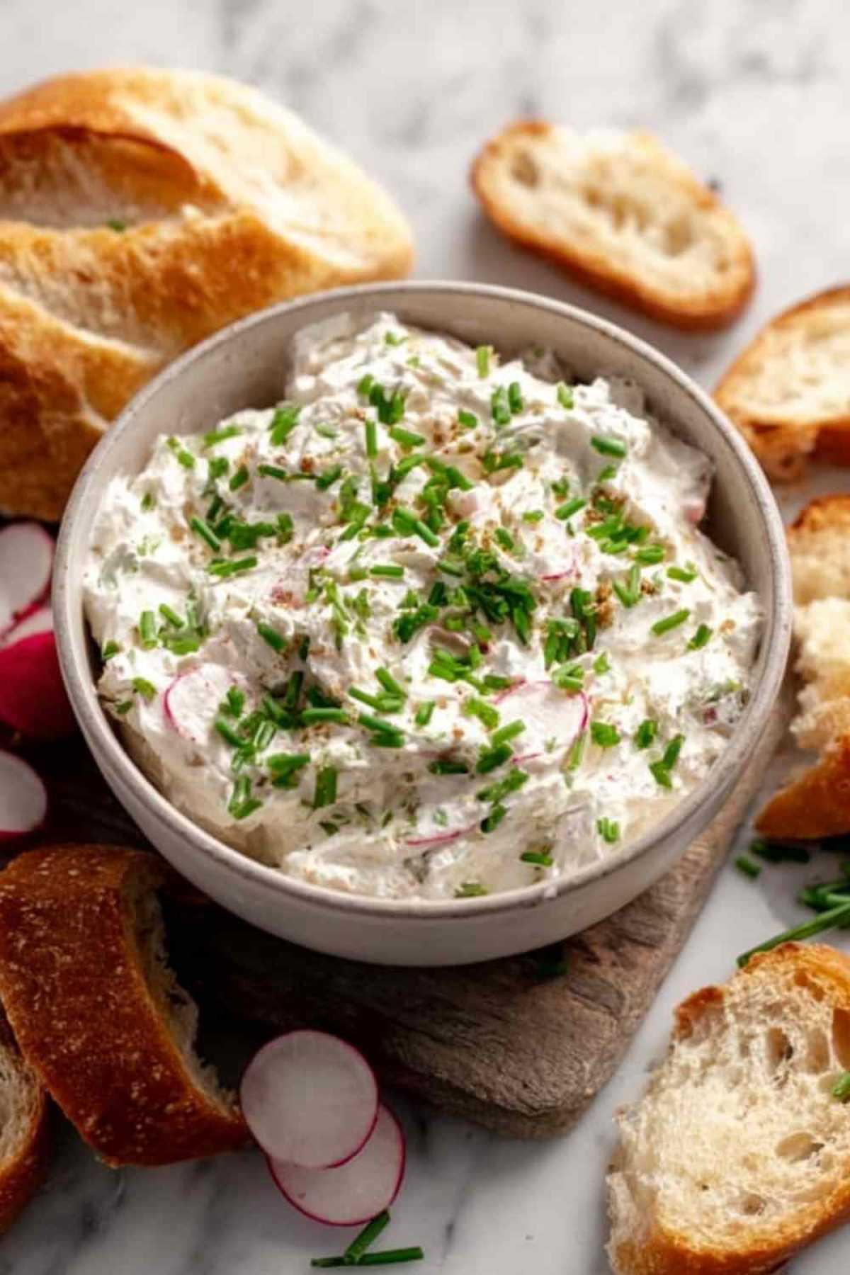 Radieschen-und-Cream-Cheese-Dip Rezept