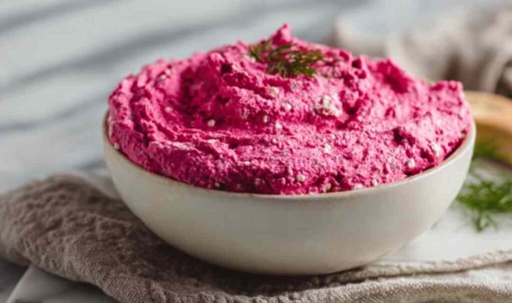 Rote Bete-Frischkäse-Aufstrich