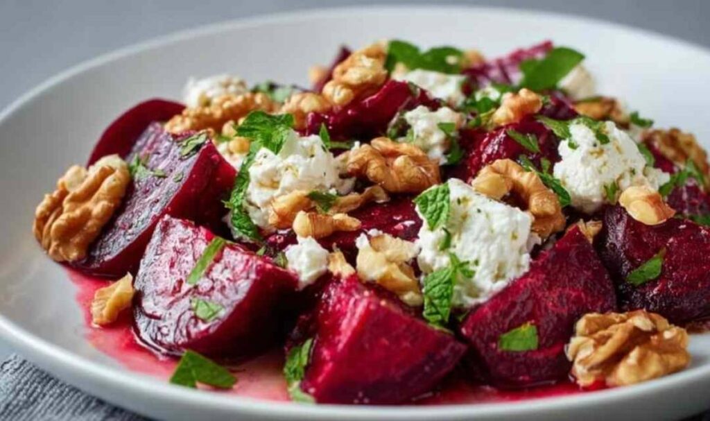 Rote-Bete-Salat mit Feta Gesundes Rezept